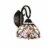 CHLOE Lighting GRENVILLE Victorian Tiffany-Style Blackish Bronze 1 Light Wall Sconce 8 Wide Perspective: bottom