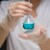 Hand-E Disposable Nitrile Medical Exam Gloves, Blue, 200 Count - Subtle Box for Home Use Perspective: bottom