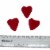 Beulah's Cherry Juju Hearts Bulk Candy Perspective: bottom