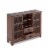 ACME Dubbs Storage Wood Console Table with 2 Doors in Walnut Perspective: bottom