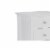 Simpli Home Acadian 32.1  H x 18.1  W Four Drawer Floor Bath Cabinet in Pure White Perspective: bottom