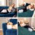 Premium Bamboo Knee Pillow for Sciatica Relief, Back Pain, Leg Pain, Pregnancy, Hip and Joint Perspective: bottom