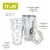 True Strainer Mixing Glass Shaking Tin Bar Set Perspective: bottom