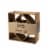 Acacia Wood Lattice Wine Rack by Twine® Perspective: bottom