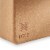 Node Fitness (Set of 2) Natural Cork Yoga Blocks Perspective: bottom