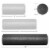 24 High-Density Foam Roller for Exercise Massage Recovery - Black Perspective: bottom