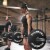 Set of 2 Olympic 2-Inch Rubber Bumper Plates (10 LB each) Black Perspective: bottom
