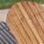 Noble House Hayle Reclining Wood Adirondack Chair w/Footrest (Set of 2) Natural Perspective: bottom