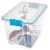 Sterilite Large 20 Qt Home Storage Container Tote with Latching Lids, (18 Pack) Perspective: bottom