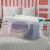 Sterilite 64 Qt Clear Plastic Stackable Storage Bin w/ White Latch Lid, 60 Pack Perspective: bottom