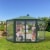 Hexagonal Patio Gazebo Outdoor Canopy Party Tent Activity Event w/ Mesh Net Perspective: bottom