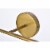 Hanson 2 lights bath sconce in brass with frosted shade Perspective: bottom