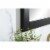 Aqua vanity mirror 18x32 inch in black Perspective: bottom