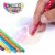 Hot Focus Fashion Stylist Kit - Fashion Design Sketchbook with 12 Erasable Colored Pencils Perspective: bottom