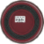 Loving Pets Small Merlot Bella Bowl Perspective: bottom