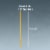 300ct Plastic Orange Disposable Party Drinking Straws, Extra Long 10" Perspective: bottom