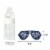 Big Dot of Happiness My Dad is Rad Glasses - Paper Father's Day Photo Booth Props Kit 10 Ct Perspective: bottom