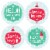 Big Dot of Happiness Elf Squad - Holiday and Christmas Elf Notes - Sticker Set of 12 Perspective: bottom