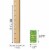 Big Dot of Happiness Tiki Luau Mini Candy Bar Wrapper Stickers Hawaiian Party Favors 40 Ct Perspective: bottom