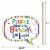 Big Dot of Happiness Funny 90th Birthday - Cheerful Birthday Colorful Photo Booth Props 10 Pc Perspective: bottom