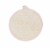 Nikki Secret 2-in-1 Loofah and Mesh Bath Pouf Perspective: bottom