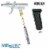 G76 Pistol Trigger Gravity Feed Airbrush, Spray Gun Air Cap Head, 0.3mm Tip, 3 Gravity Cups Perspective: bottom