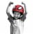 Bell Red Spiderman Hero Child Multisport Helmet Perspective: bottom