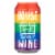 House Wine Rose Bubbles Rainbow Edition Sparkling Wine Perspective: bottom