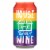 House Wine Rose Bubbles Rainbow Edition Sparkling Wine Perspective: bottom
