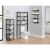 Alaterre Furniture Pomona 48  Metal and Solid Wood Bath Floor Storage Shelf Perspective: bottom