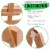 Large Wooden H-Frame Studio Easel with Artist Storage Drawer and Shelf - Adjusts to 75  High Perspective: bottom