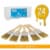 24 Pack of 1-1/2 inch Paint and Chip Paint Brushes for Paint, Stains, Varnishes, and Glues Perspective: bottom