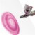 Magenta, Opaque Acrylic Airbrush Paint, 8 oz. Perspective: bottom