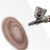 Dark Brown, Transparent Acrylic Airbrush Paint, 8 oz. Perspective: bottom