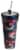 Manna Chilly Tumbler - Blue Flowers Perspective: bottom