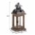 Home Locomotion Rustic Wood Lantern Perspective: bottom