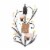 Koehler Home Kitchen Decorative Gift Amber Lilies Candle Wall Sconce Perspective: bottom