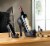 Black Bow Shoe Phone Holder Perspective: bottom
