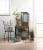 Gallery of Light 10018514 Large Galvanized Metal Lantern, Iron & Glass - MDF Wood Perspective: bottom