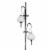 VONN Lecce 70 ETL Certified Integrated LED Aluminum Floor Lamp in Black Perspective: bottom