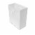 Occasionall Designer Small White Paper Gift Wrap Bags with Handles Colors Bulk 12Pack 6x3x7.5 Perspective: bottom
