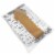 Large Metallic Silver Paper Gift Bags with Handles - 10x13x5" 12 Perspective: bottom