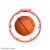 Botabee 2 Pack 5  Foam Mini Basketball for Mini Basketball Hoop Sets Perspective: bottom