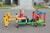 Funphix Wheelies Buildable Play Structure Set with Wheels Perspective: bottom