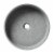 ALFI brand ABCO17R 17  Round Solid Concrete Above Mount Bathroom Sink Perspective: bottom