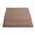 ALFI brand ABNP1616-BC 16  x 16  Brushed Copper PVD Steel Square Single Shelf Shower Niche Perspective: bottom