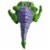 TriAction Toys 10019 Boglins 8 inch Foam Monster Puppet - Alien Dwizork Perspective: bottom