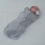 Swaddle Blanket Baby Girl Boy Easy Zipper Wrap 2 Pack by Comfy Cubs (Small 0-3 Months, Grey) Perspective: bottom