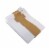 Occasionall Designer Large White Paper Gift Wrap Bags With Handles Solid Colors 12Pcs 10x5x13 Perspective: bottom