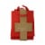 Occasionall Designer Solid Red Colors Paper Gift Wrap Bags Handles Party 12 Pack – 4x2.75x4.5 Perspective: bottom